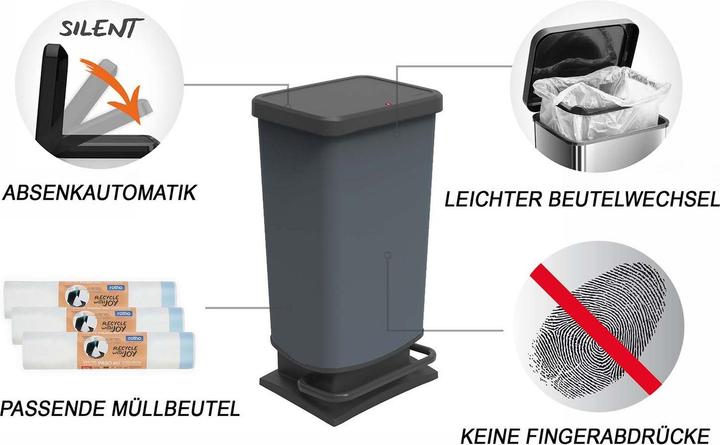Immagine prodotto Rotho Cestino per pedali 40 l PASO (40 l)