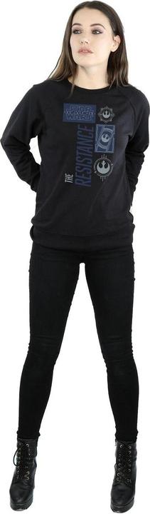 Actual product image Star Wars Womens/Ladies The Last Jedi The Resistance Sweatshirt (XL)