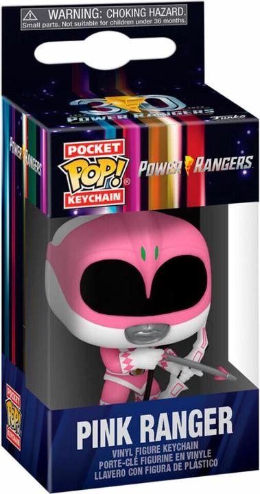 Produktbild Funko Power Rangers 30th présentoir porte-clés Pocket POP! Vinyl Pink Ranger 4 cm (12)