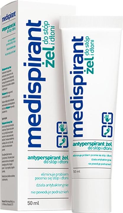 Immagine prodotto Medispirant Gel antitraspirante per piedi e mani (50 ml)