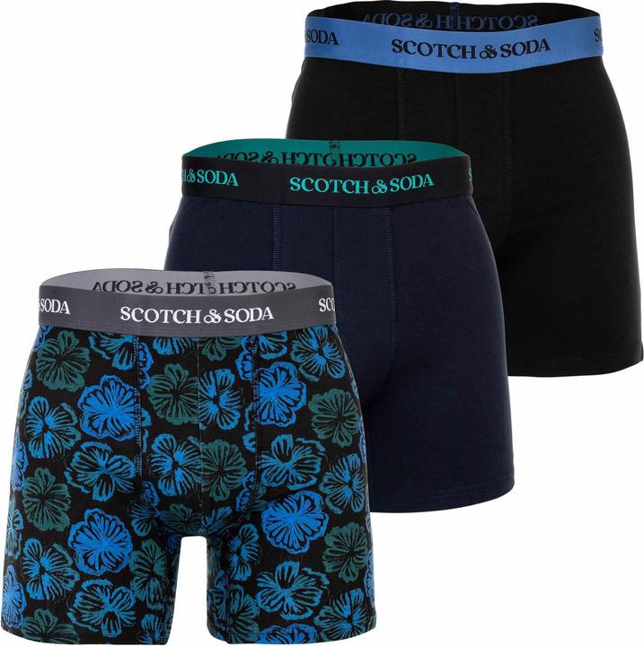 Produktbild Scotch & Soda Cotton Stretch Boxer (S, 3er Pack)