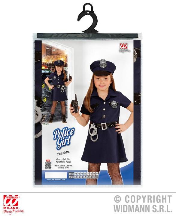 Actual product image Widmann Policewoman (140)