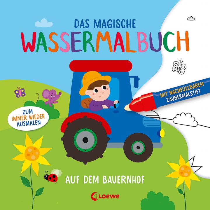 Image du produit Le livre magique de coloriage à l'eau - A la ferme
