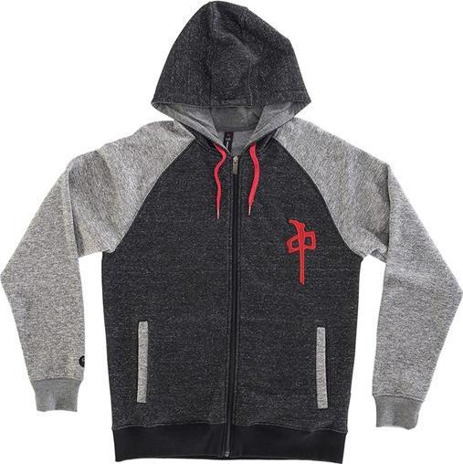 Red Dragon Zip 3d Chung Raglan (S)