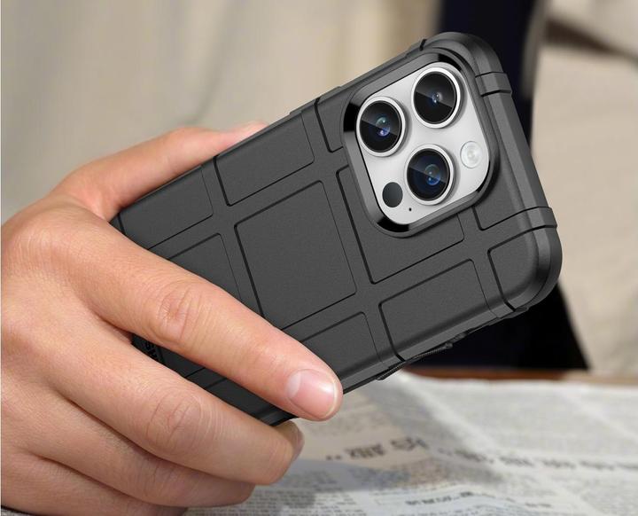 Produktbild Screenguard Apple iPhone 15 Pro Rugged Shield Hülle (Apple iPhone 15 Pro)