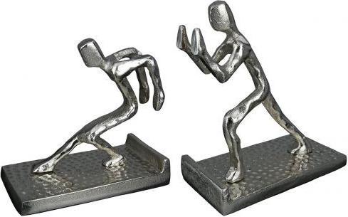 Produktbild Gilde Aluminium Buchstütze "Hold" antik