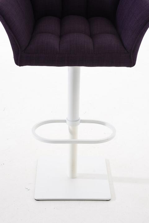 Image du produit CLP tabouret de bar Damaso W tissu, violet
