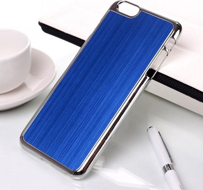 Actual product image MU Classic Hard plastic cover in aluminum look (Apple iPhone 6s Plus, Apple iPhone 6 Plus)