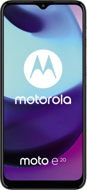 Productafbeelding Motorola Moto e20 (32 GB, Grafietgrijs, 6.50", Hybride dubbele SIM, 13 Mpx, 4G)