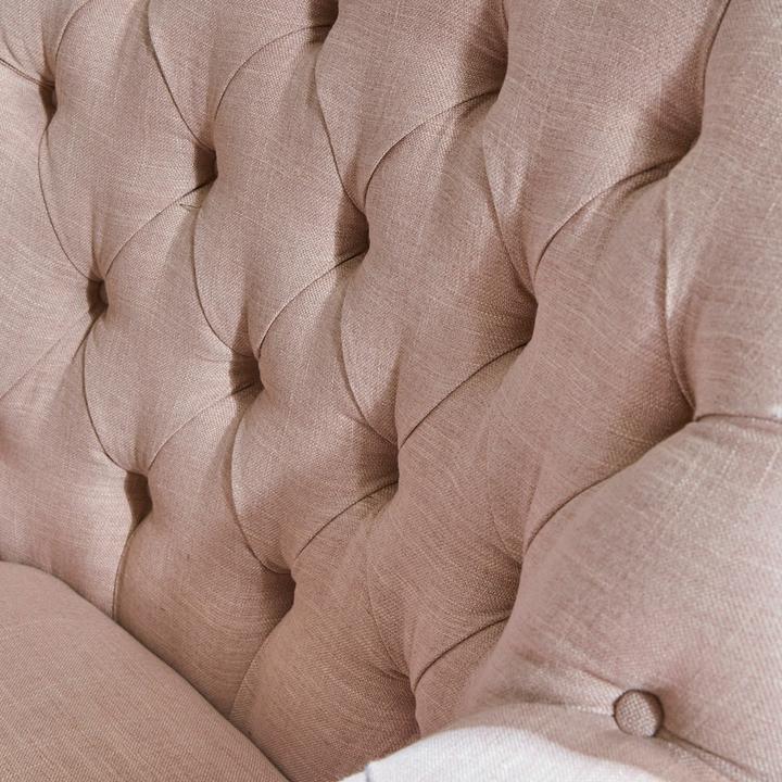 Actual product image Loberon Armchair Shambrook pink
