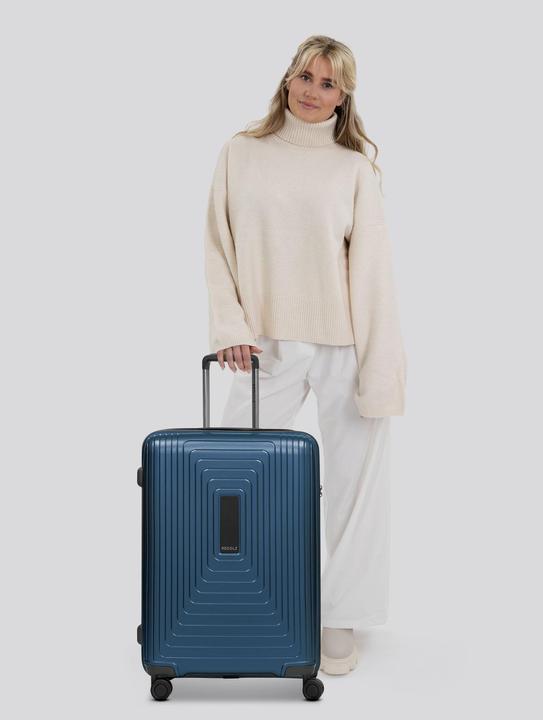 Actual product image Redolz Essentials 14 4-wheel trolley M 65 cm with stretch fold (81 l, M (50 - 90l))