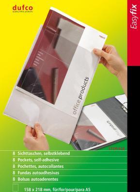 Dufco Pochettes Easyfix (A5, 8 x)