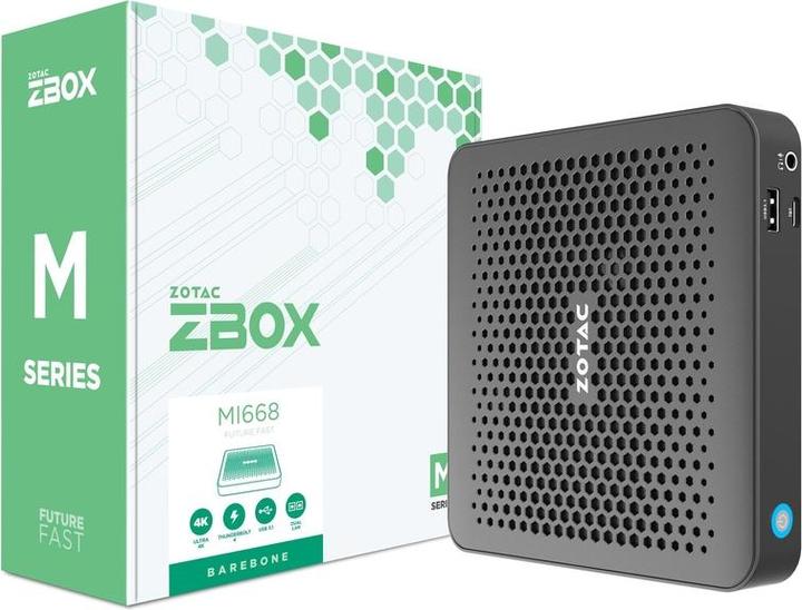 Actual product image Zotac ZBOX-MI668-BE i7-1360P Intel DDR5 HDMI DP (Intel Core i7-1360P)