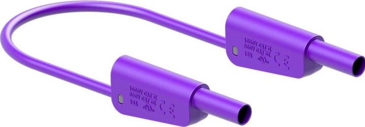 Produktbild Stäubli SLK-4A-S10 Messleitung ( - ) 100 cm Violett 1 St.