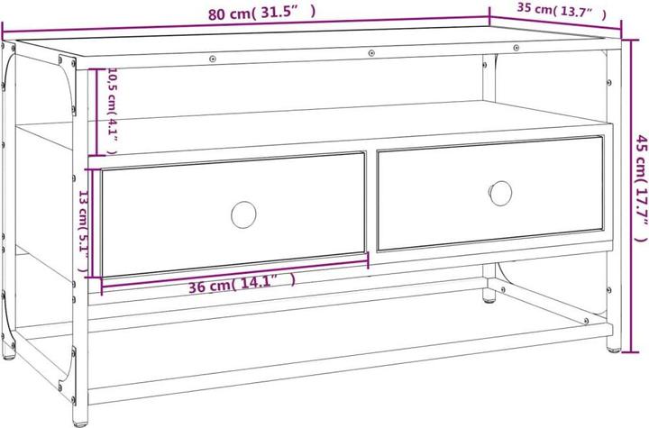 Actual product image VidaXL Kaiser (80 x 45 cm)