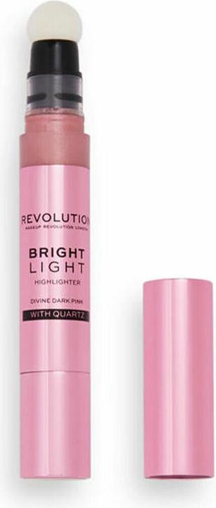 Immagine prodotto Makeup Revolution Evidenziatore liquido Bright Light Rosa Scuro 3ml (Rosa scuro divino, Highlighter)