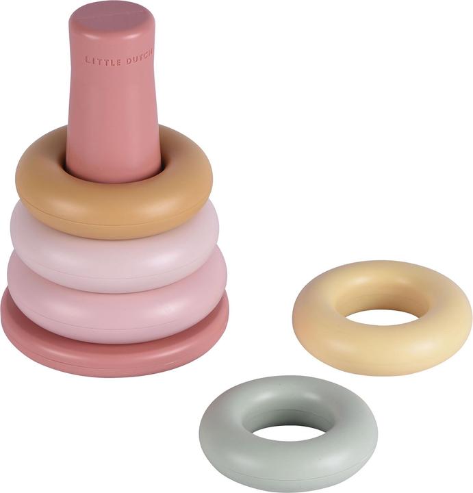 Produktbild Rubo Toys Little Dutch Stapelturm rosa