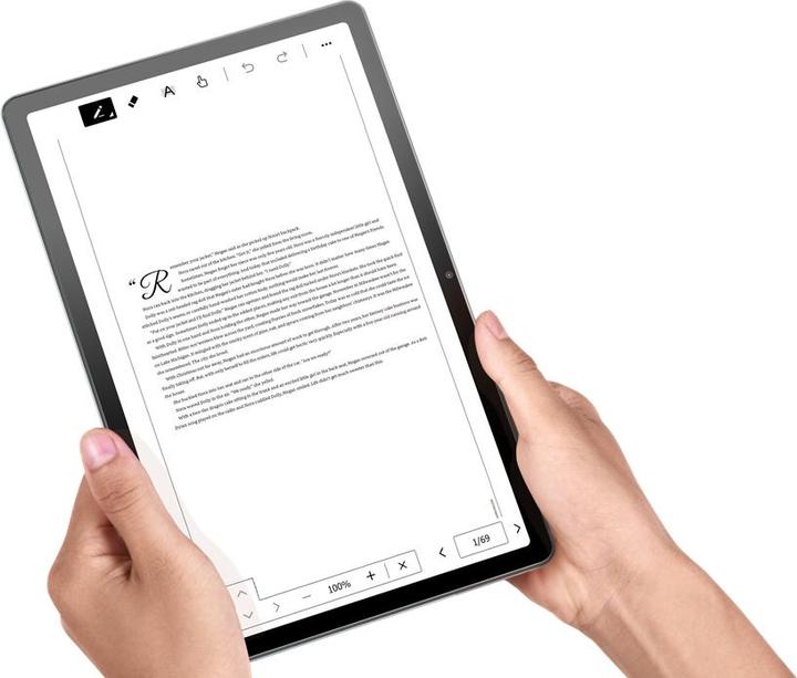 Actual product image Lenovo M10 Plus (3rd Gen) 2023 (WLAN only, 10.61", 128 GB, storm grey)