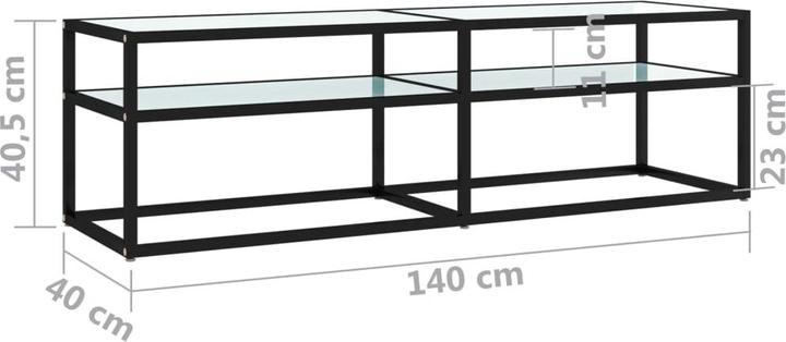 Actual product image VidaXL Yoshiro (140 x 40 x 40.5 cm)