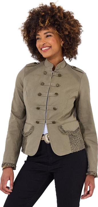 Actual product image Joe Browns Military Lace Trim Jacket (40)