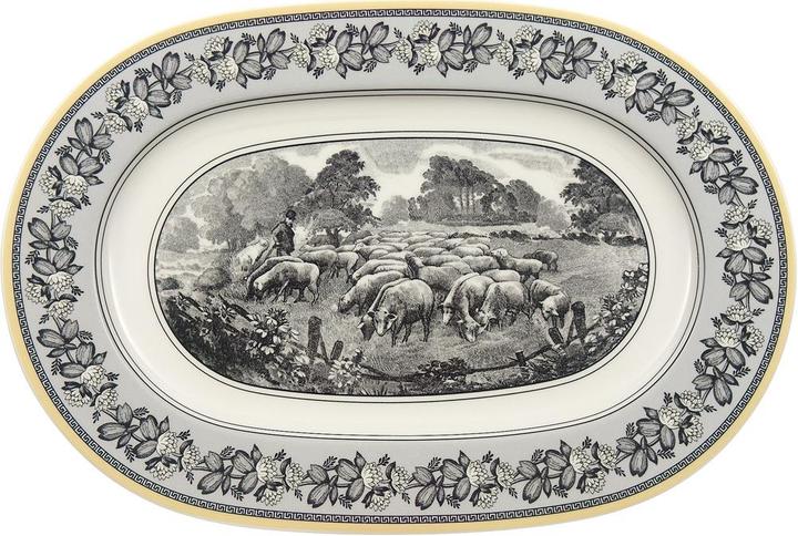Platte oval Audun Ferme