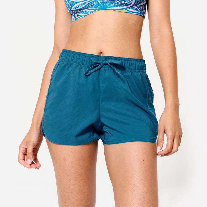 Image du produit Olaian Short de bain surf Femme - Tini petrol bleu (40, 42)