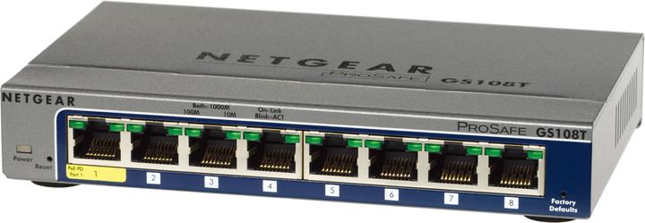 Produktbild Netgear Gs108t-200ges (8 Ports)