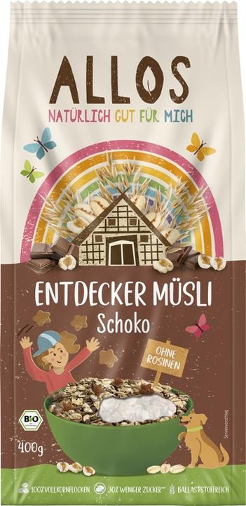 Actual product image Allos Entdecker Muesli Chocolate (400 g)