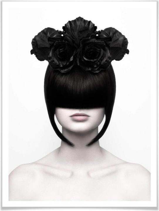 Actual product image Trenddeko Black Widow (24 x 30 cm)