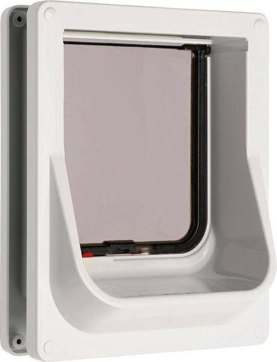 Actual product image Cat Mate 4-way locking cat flap, electromagnetic, white (Magnetic cat flap)