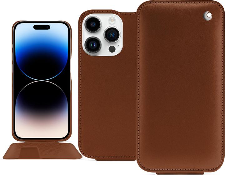 Produktbild Noreve Lederschutzhülle vertikal (Apple iPhone 15 Pro)