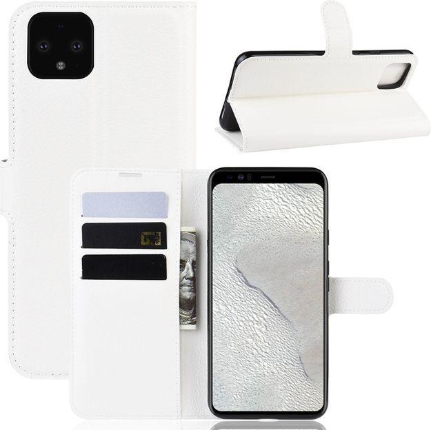 Produktbild MU Classic Litchi Leder Bookcover Series (Google Pixel 4 XL)
