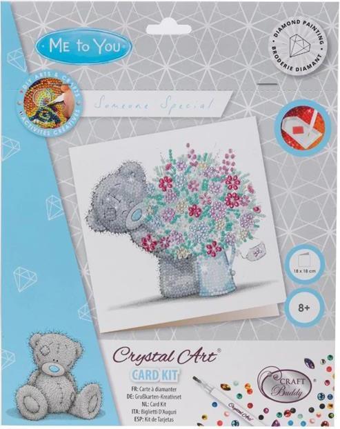 Produktbild Craft Buddy Crystal Art Card Kit Someone Special 18 x 18 cm