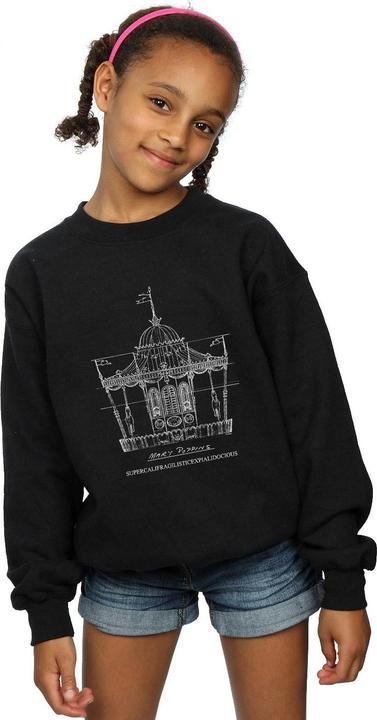 Image du produit Disney - Sweat MARY POPPINS CAROUSEL SKETCH - Fille (116)