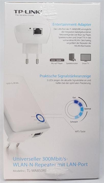 Produktbild TP-Link Tl-Wa850re (300 Mbit/s)