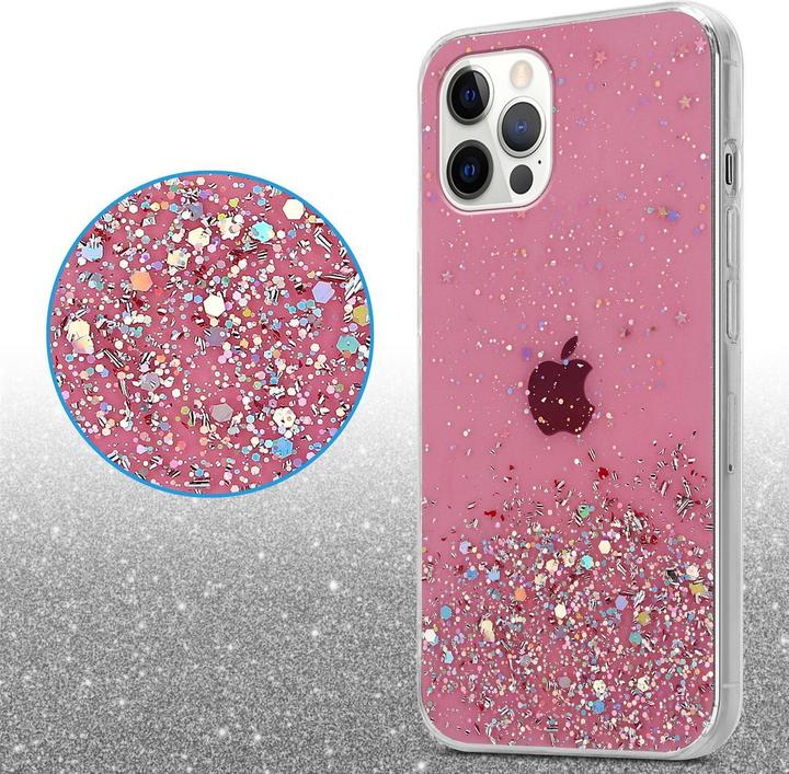 Produktbild Cadorabo TPU Cover funkelnder Glitter (Apple iPhone 12 Pro Max)