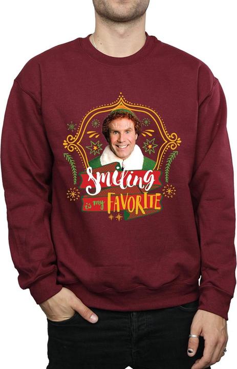 Immagine prodotto Elf Buddy Smiling Felpa Uomo (XXL)