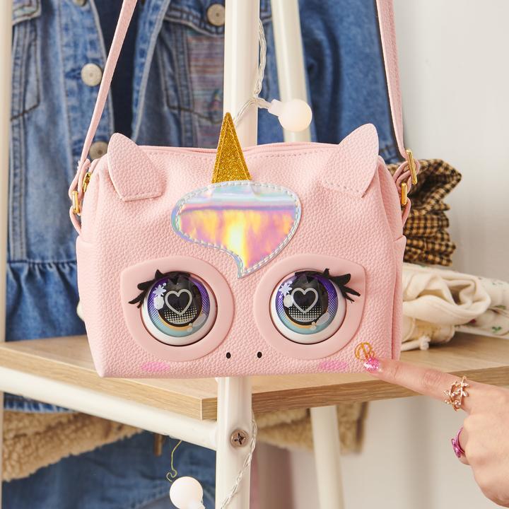 Produktbild Spin Master Purse Pets Glamicorn Einhorn Tasche - mit interaktiven Funktionen (23.34 cm)