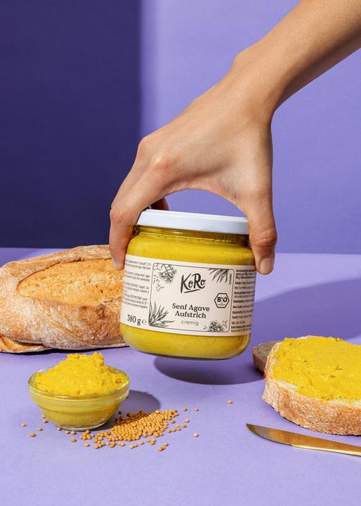 Immagine prodotto KoRo Crema spalmabile alla senape e agave (380 g)