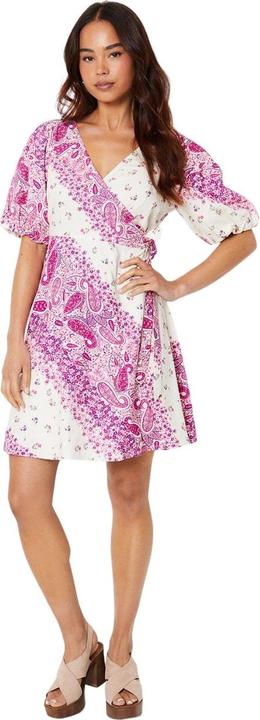 Produktbild Dorothy Perkins Minikleid Wickel Puffärmel (38 D)