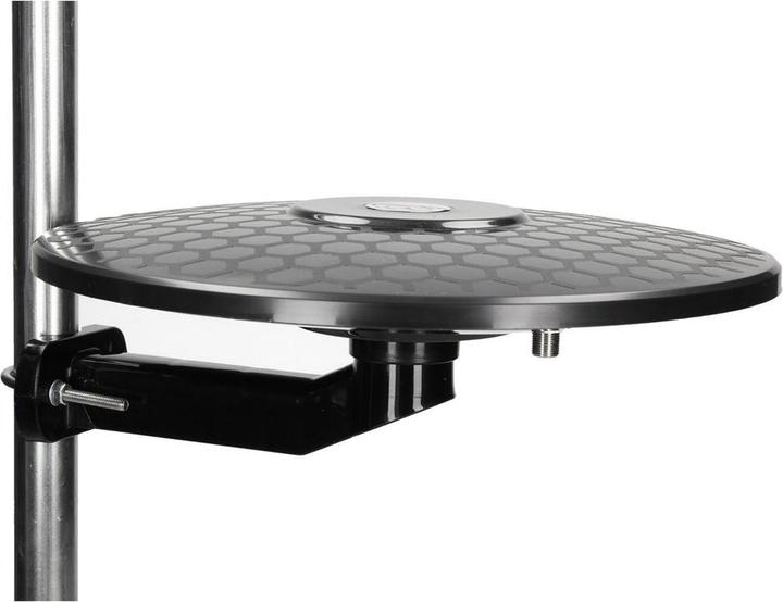 Actual product image INNE LP Omnidirectional outdoor antenna for terrestrial DVB-T TV reception - black Wiedyska (Parabolic antenna, 33 dB, DVB-T / -T2)