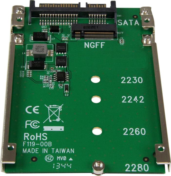 Image du produit StarTech Adaptateur convertisseur M.2 NGFF SSD en 2,5 pouces SATA