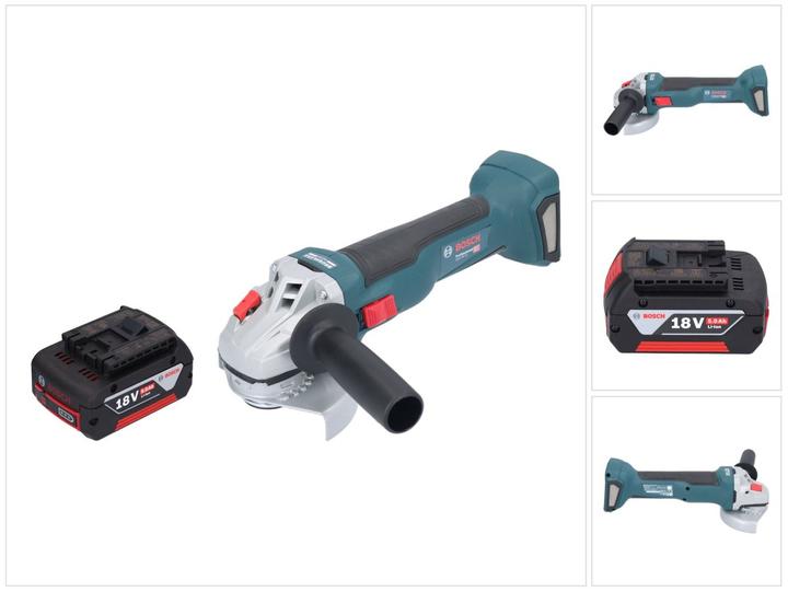 Image du produit Bosch Professional Bosch GWS 18V-10 Professional Meuleuse angulaire sans fil 18 V 115 mm Brushless + 1x batterie 5,0 (115 mm)