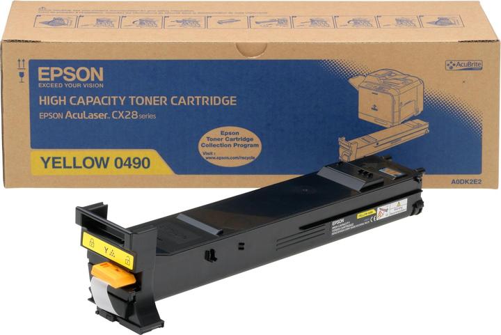 Actual product image Epson C13s050490 (Y)