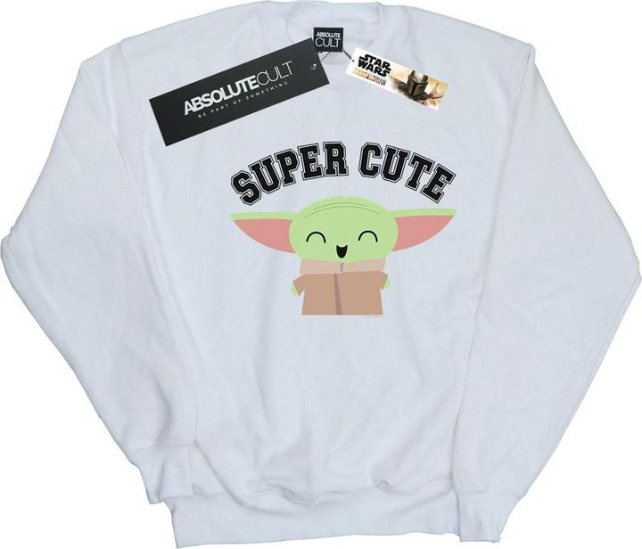 Actual product image Star Wars Mens The Mandalorian Super Cute Sweatshirt (XL)