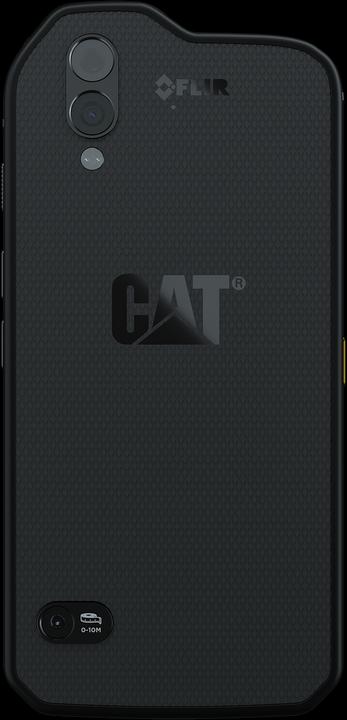 Actual product image Cat S61 (64 GB, Black / Silver, 5.20", Hybrid Dual SIM, 16 Mpx, 4G)