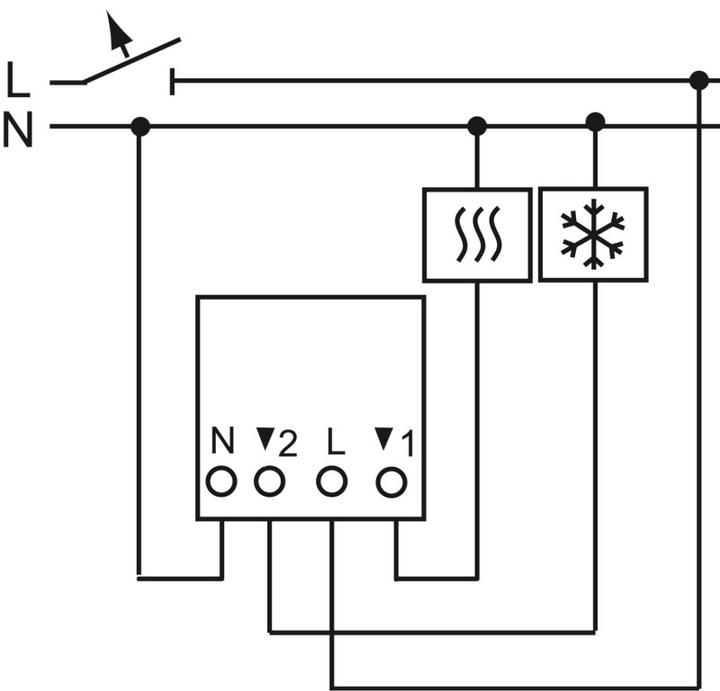 Actual product image Busch-Jaeger Room temp. controller insert