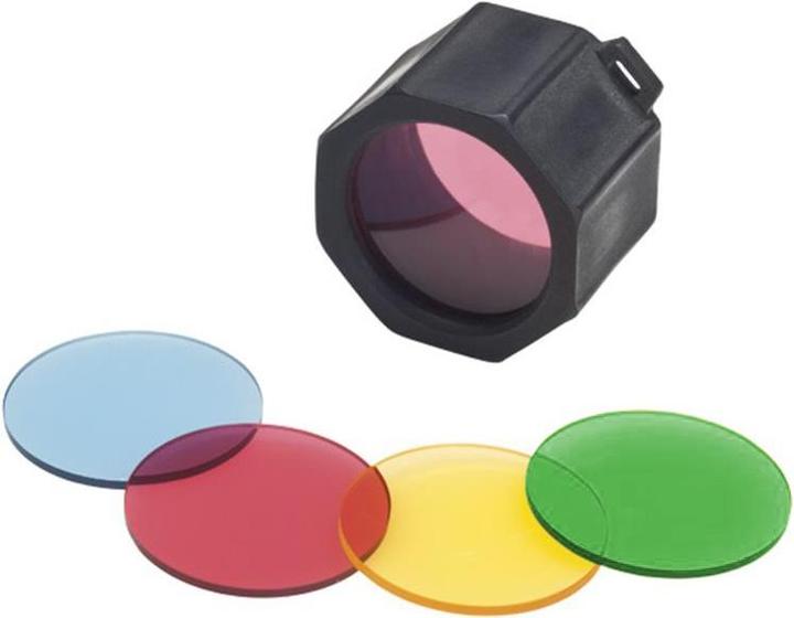 Suprabeam Color filter set with adapter for Q3 flashlights