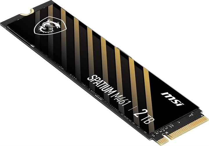 Productafbeelding MSI SSD 2TB M.2 Gen4 Spatium M461 PCIe 4.0 5000/4200 QLC (2000 GB, M.2 2280)