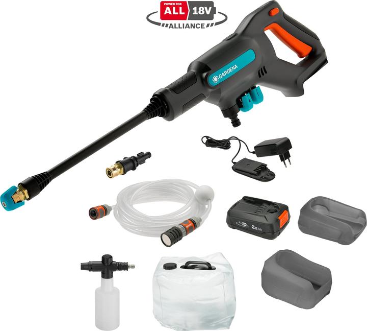 Gardena AquaClean (Rechargeable battery operated)